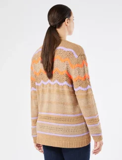 Cardigan in misto lana