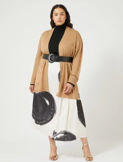 Cardigan in misto lana