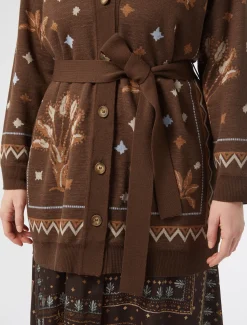 Cardigan in misto lana