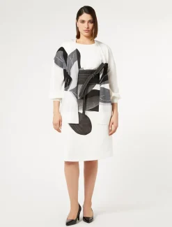 Cardigan in misto lana e seta