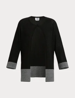 Cardigan in viscosa lurex