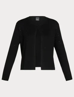 Cardigan in viscosa stretch