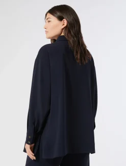 Casacca in cady triacetato