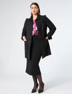 Casacca in twill di seta