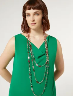 Collana con cristalli