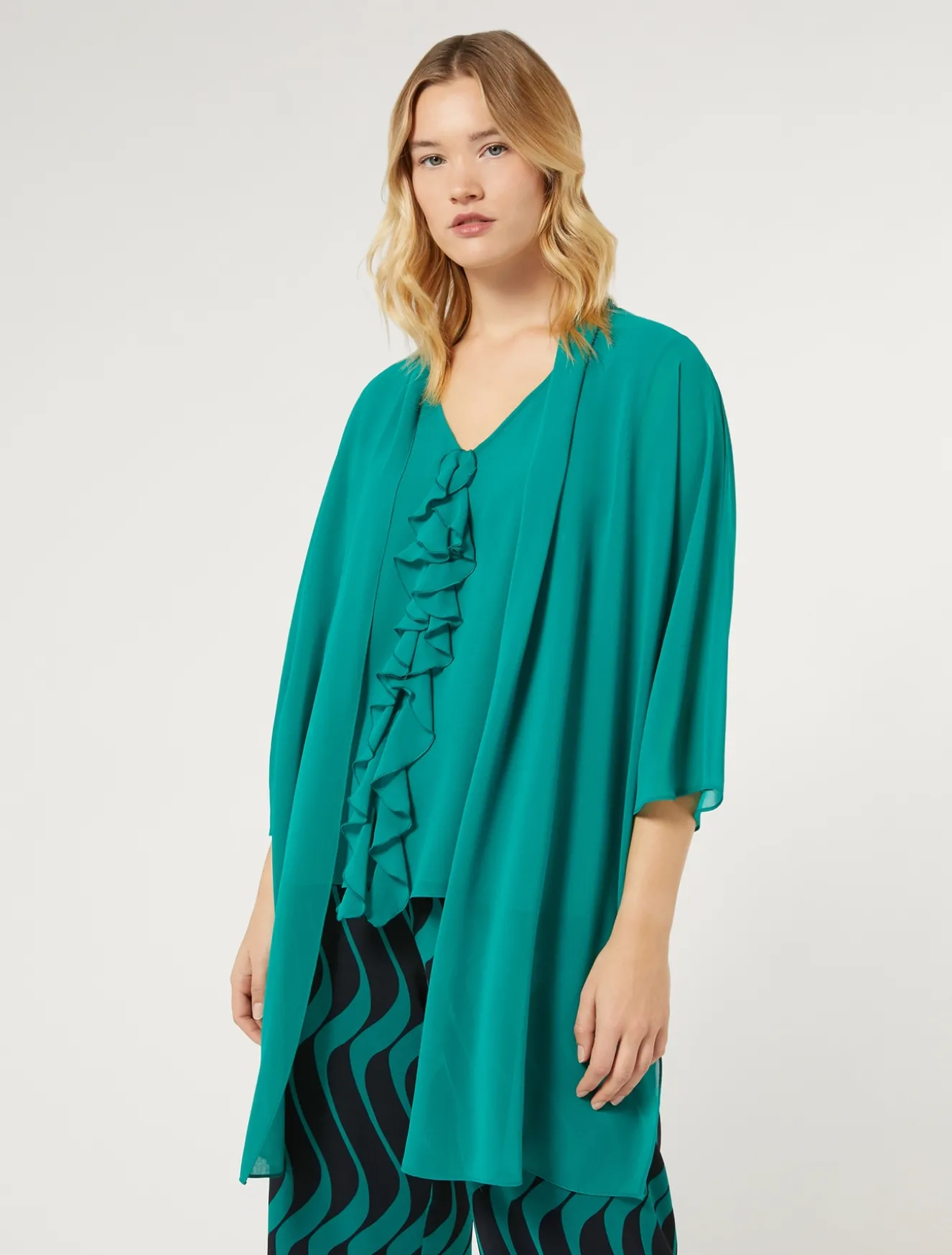 Coprispalle in georgette