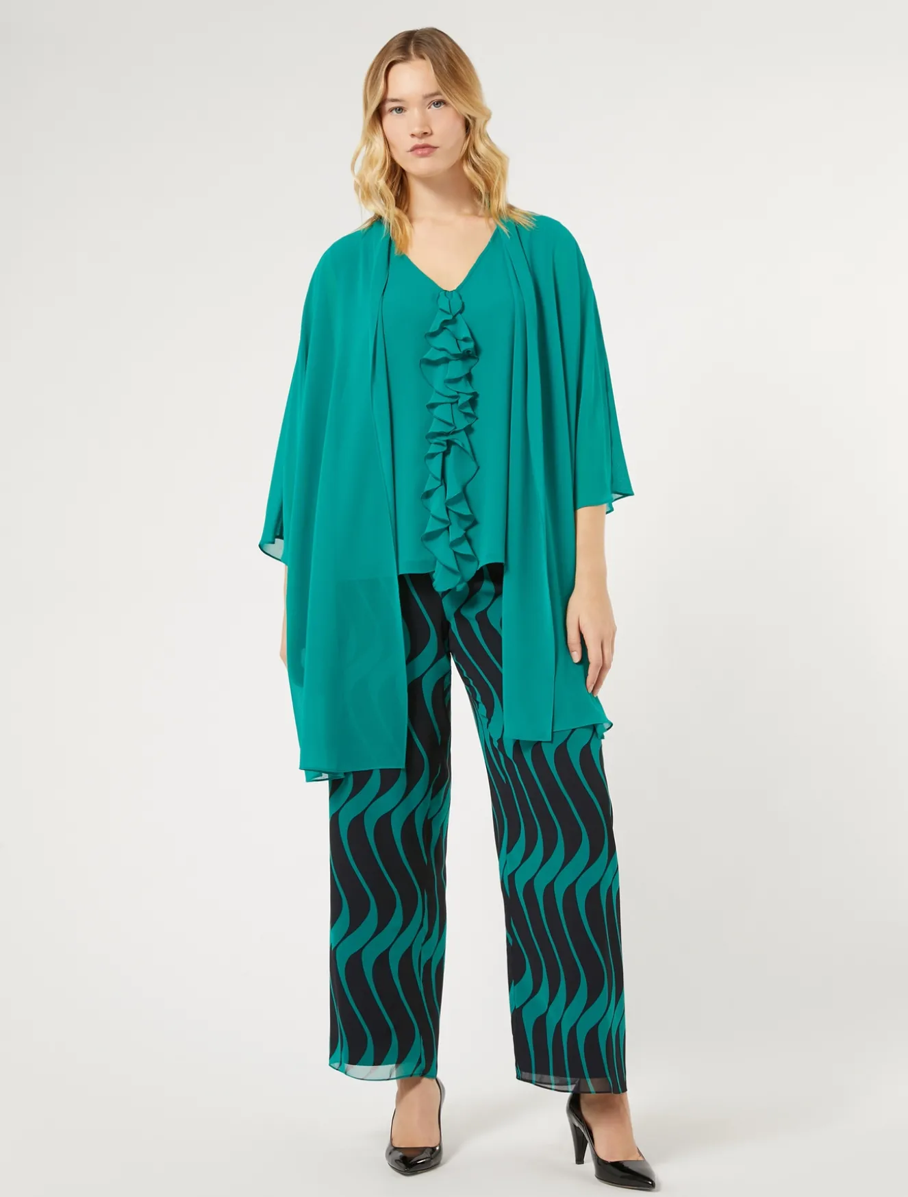 Coprispalle in georgette