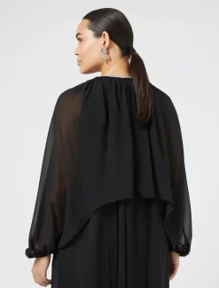 Coprispalle in georgette