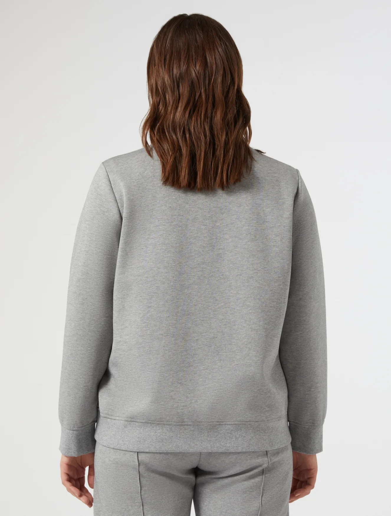 Felpa in jersey con ricamo