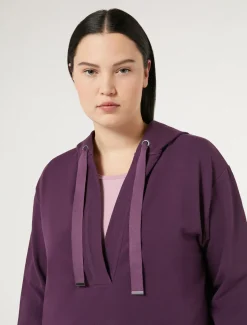 Felpa in jersey di cotone