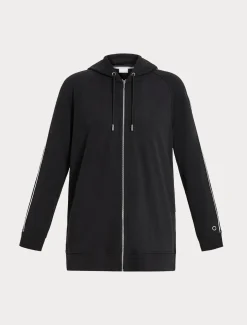 Felpa in jersey interlock