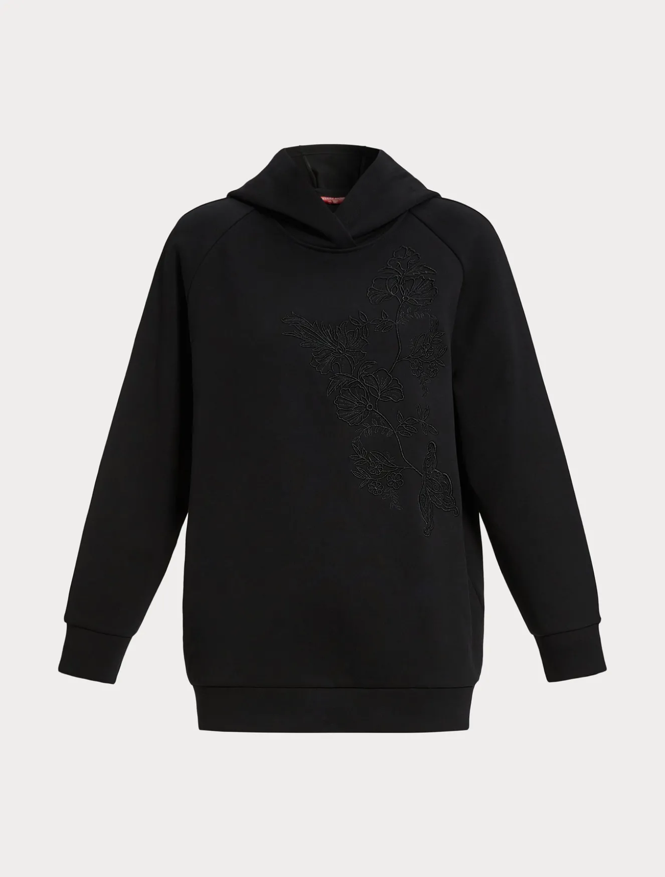 Felpa in jersey interlock