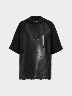 Felpa in jersey scuba