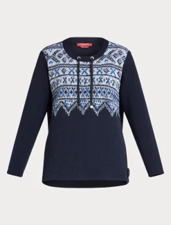 Felpa in jersey scuba