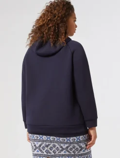 Felpa in jersey scuba