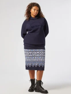 Felpa in jersey scuba