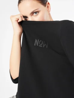 Felpa in scuba crêpe