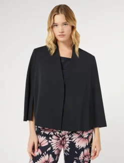 Giacca a cappa in cady