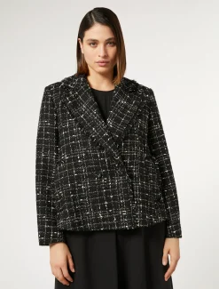 Giacca blazer check