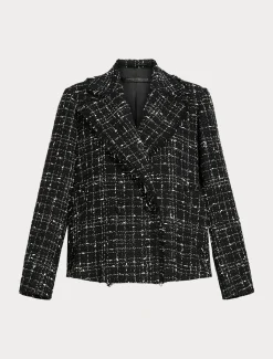 Giacca blazer check