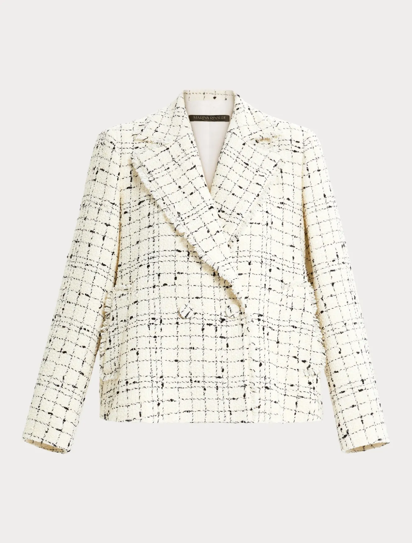 Giacca blazer check