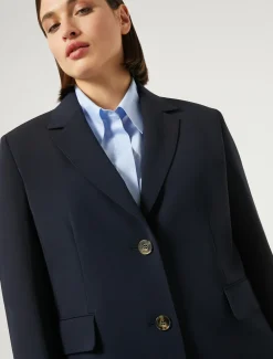 Giacca blazer in cady
