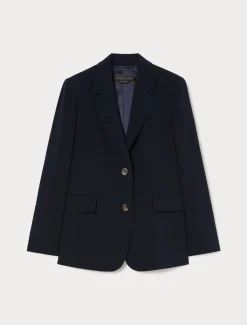 Giacca blazer in cady