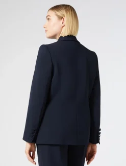 Giacca blazer in cady