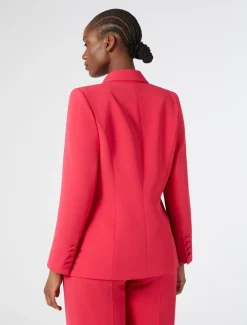 Giacca blazer in cady