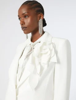 Giacca blazer in cady