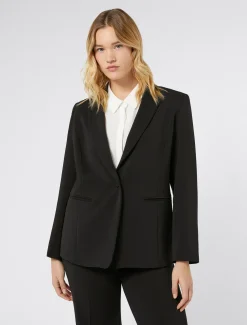 Giacca blazer in cady stretch
