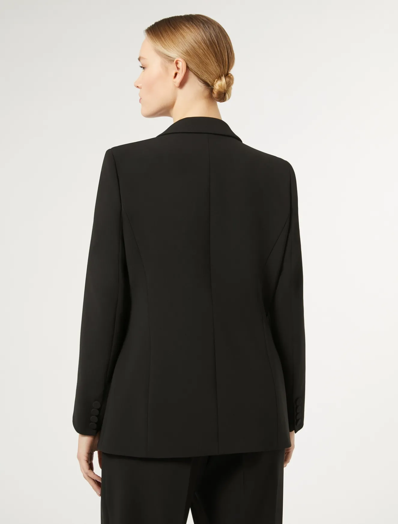 Giacca blazer in cady triacetato