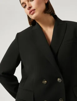Giacca blazer in cady triacetato