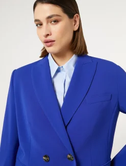 Giacca blazer in cady triacetato