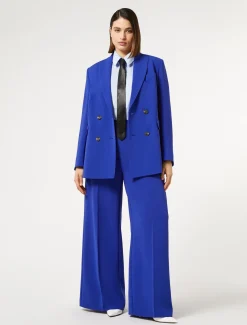 Giacca blazer in cady triacetato