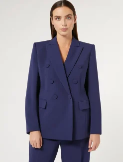 Giacca blazer in cady triacetato