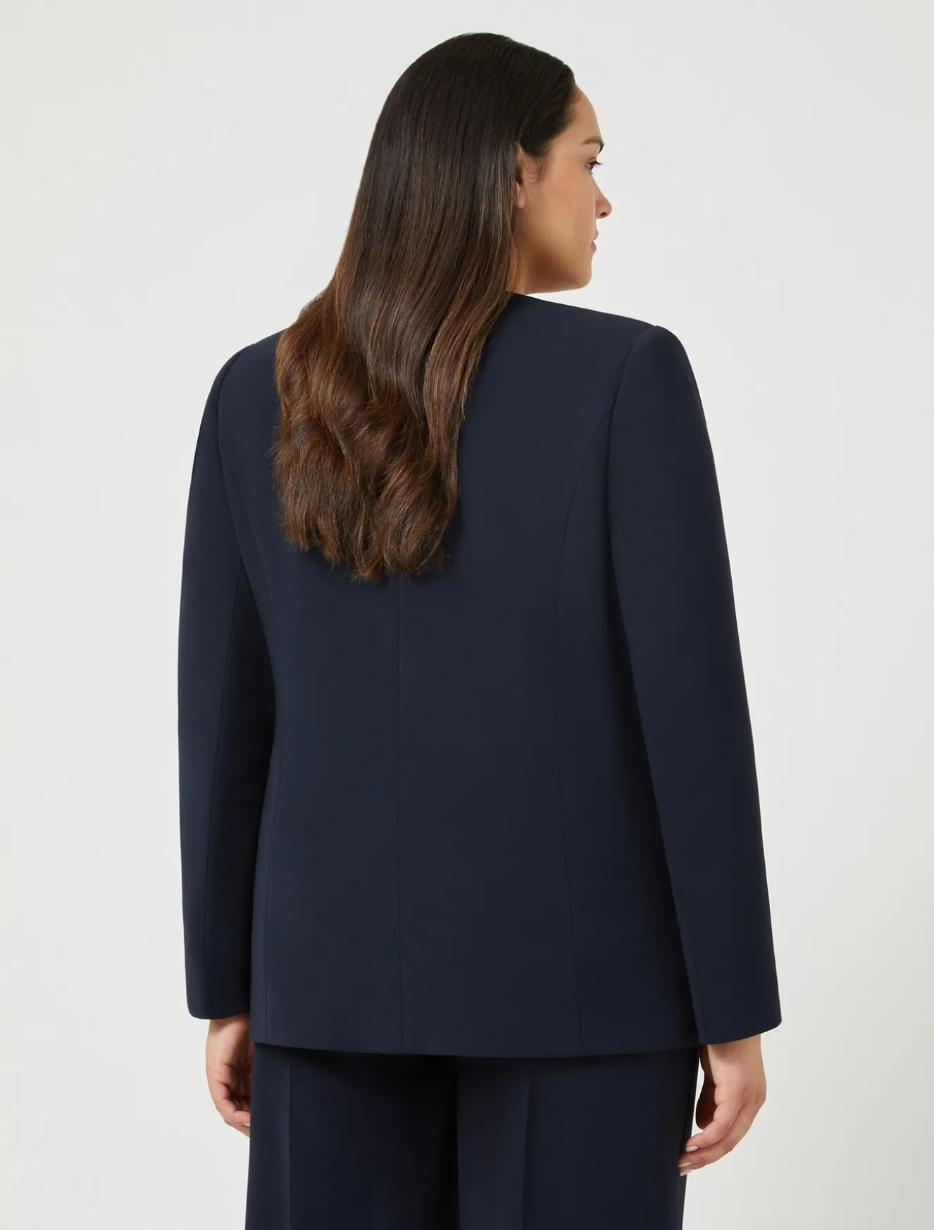 Giacca blazer in cady triacetato