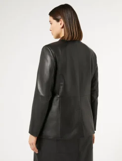 Giacca blazer in nappa