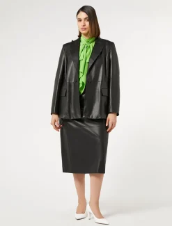 Giacca blazer in nappa