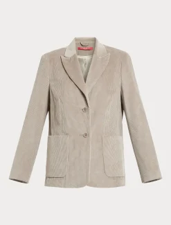Giacca blazer in velluto