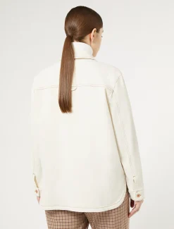 Giacca in bull di cotone