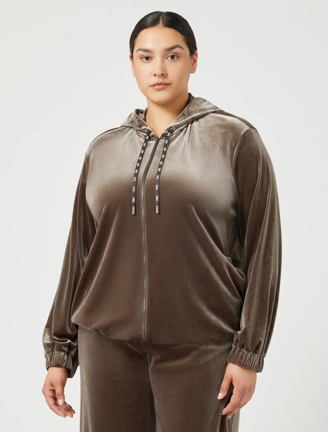 Giacca in ciniglia stretch