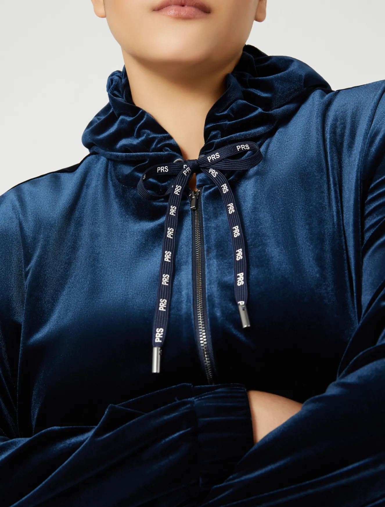 Giacca in ciniglia stretch