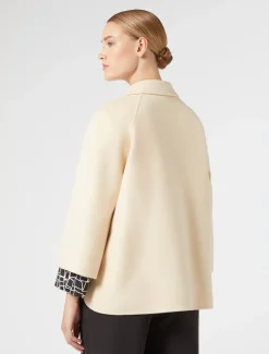 Giacca in double di lana e cachemire