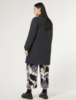 Giacca in jersey e tela antigoccia