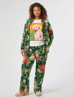 Giacca in jersey velluto