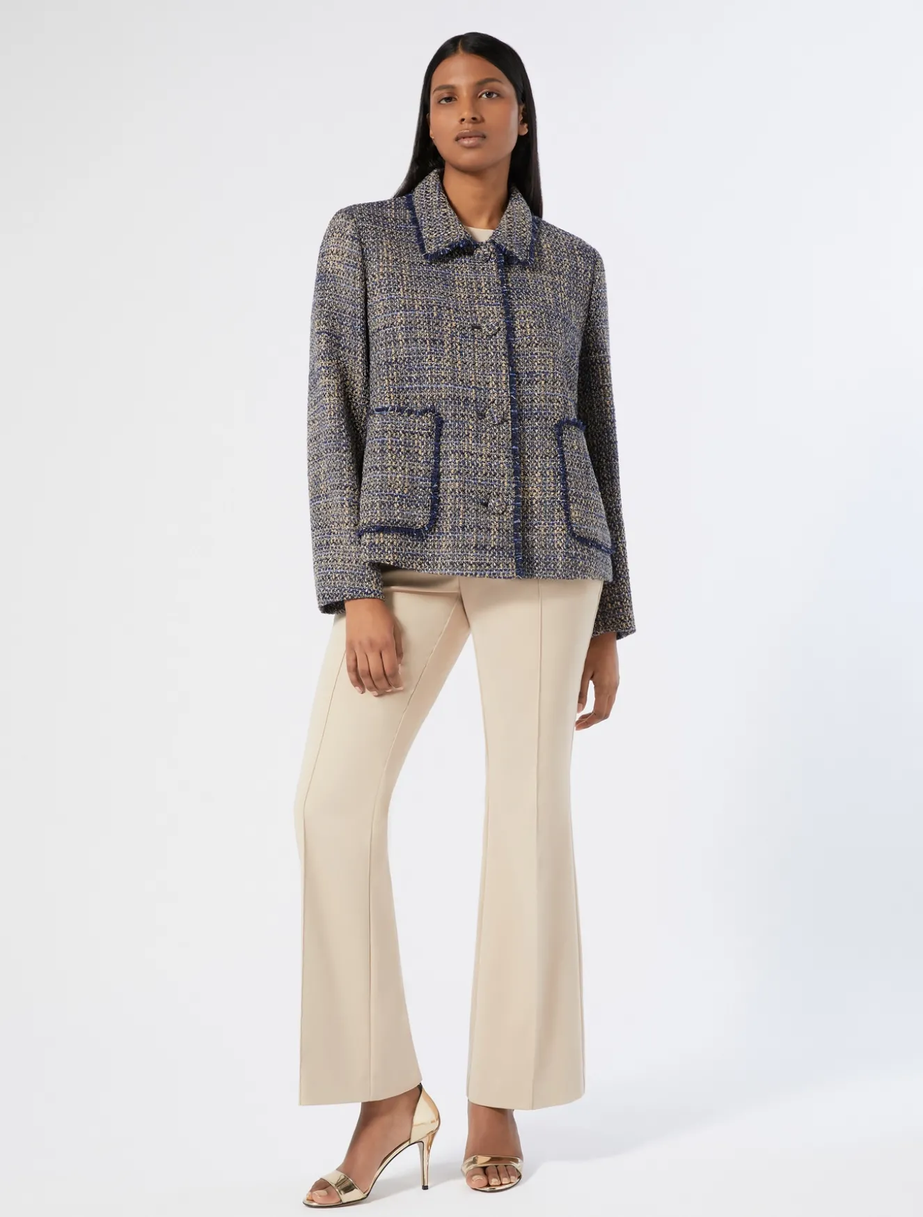 Giacca in tessuto ammagliato