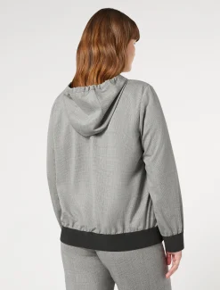 Giacca in tessuto tinto filo