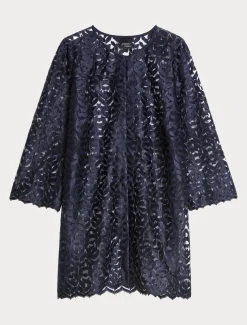 Giacca in tulle ricamato