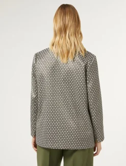 Giacca jacquard lurex